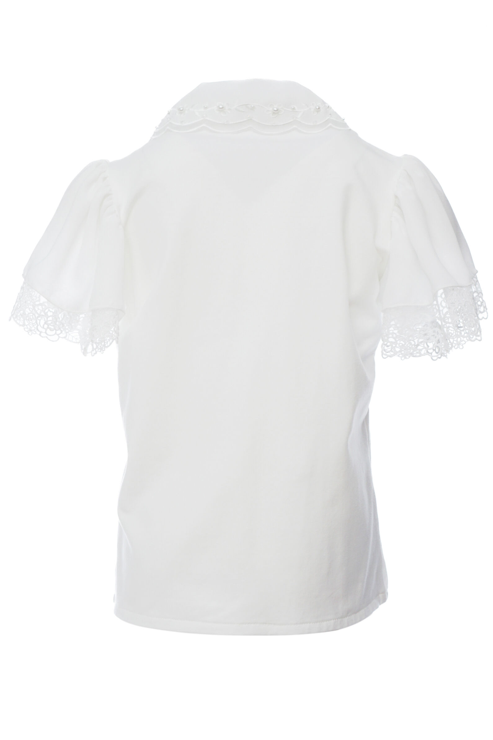 Блуза дев. АРТ.D44122,мол,хл-эл