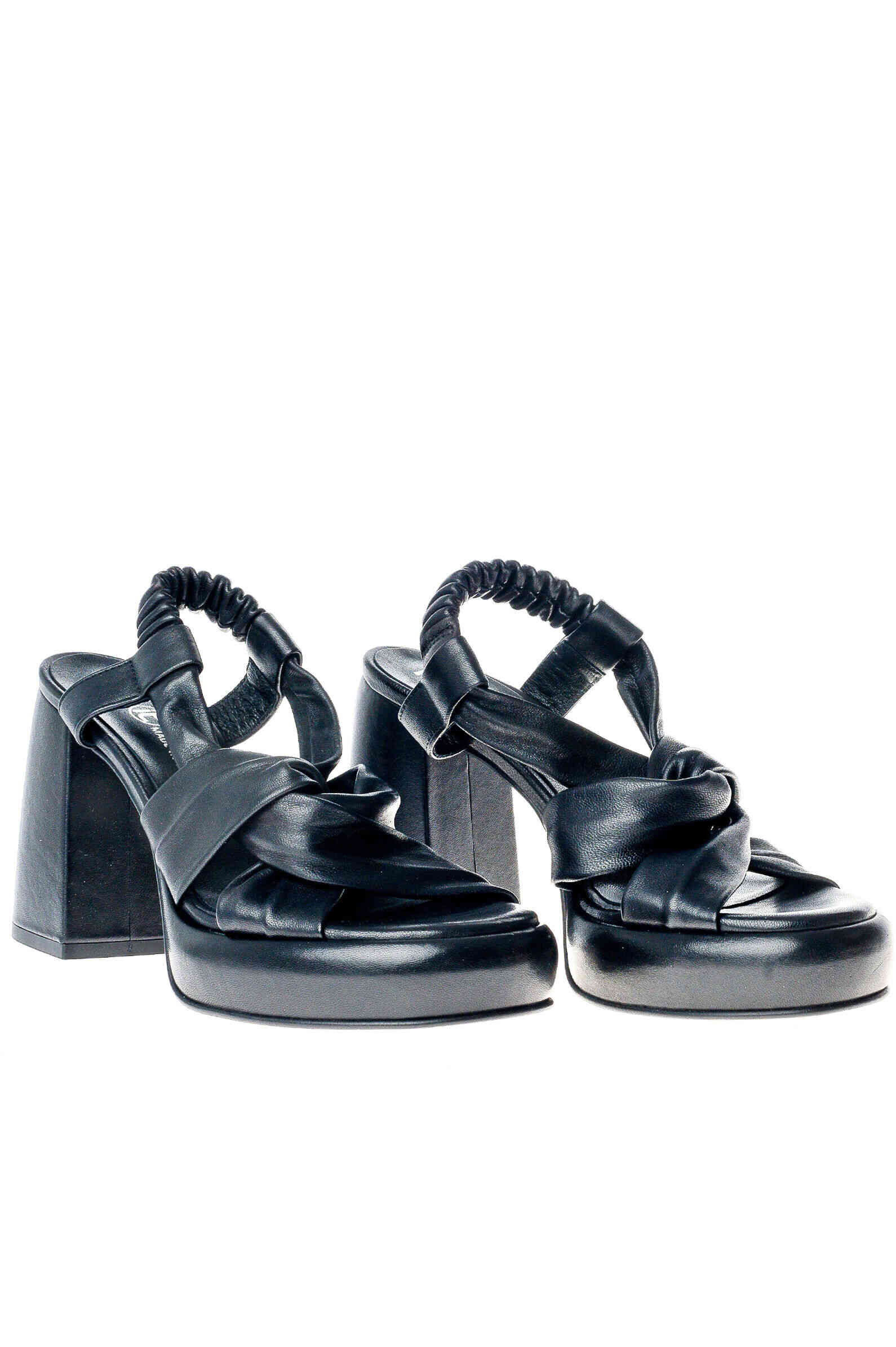 Босоножки жен.АРТ.8080,чер,н.к/н.к