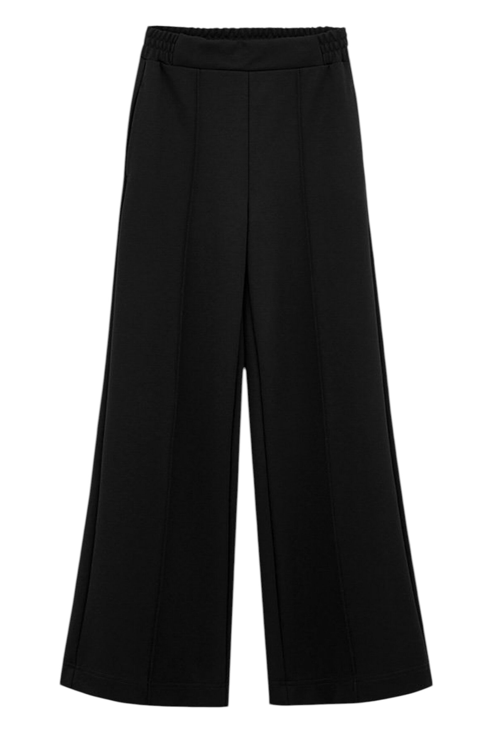 Брюки дев. АРТ.250263,чер,вис-нейл-эл