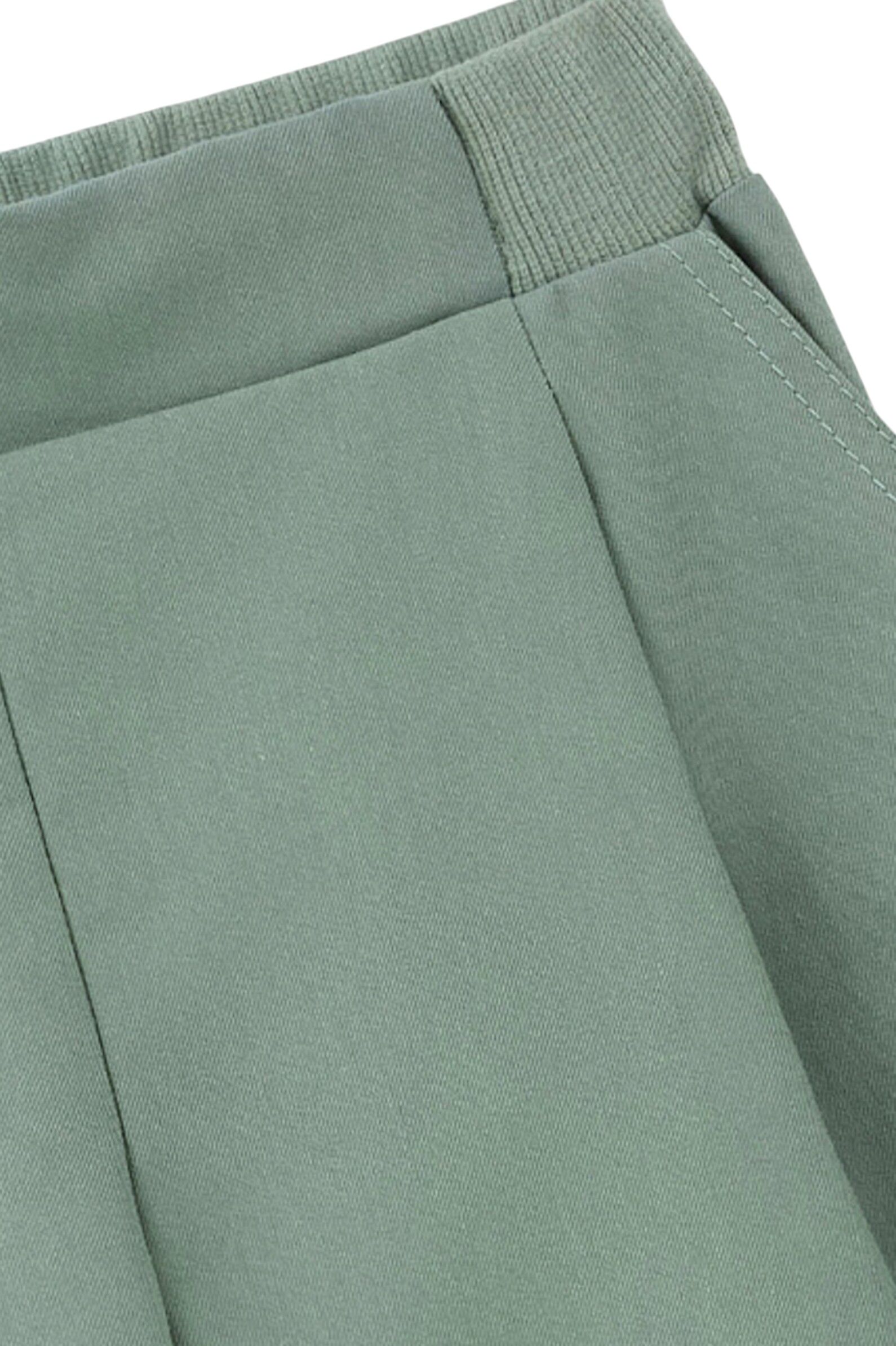 Брюки дев. АРТ.261075,зел,хл-вис