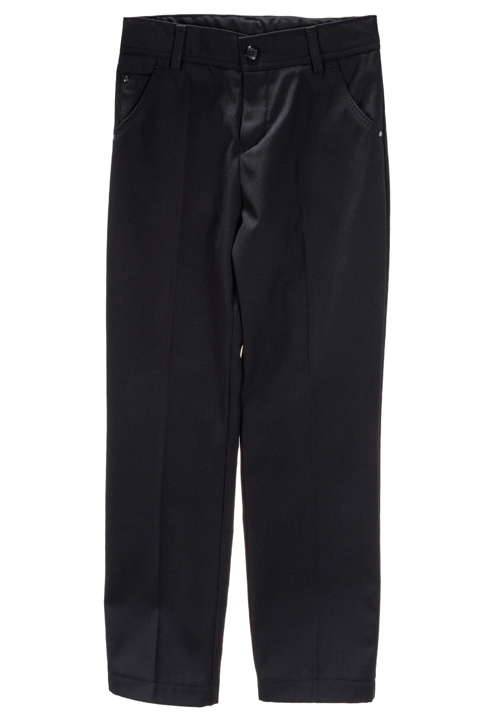 Брюки мал.АРТ.93,чер,пэ-вис