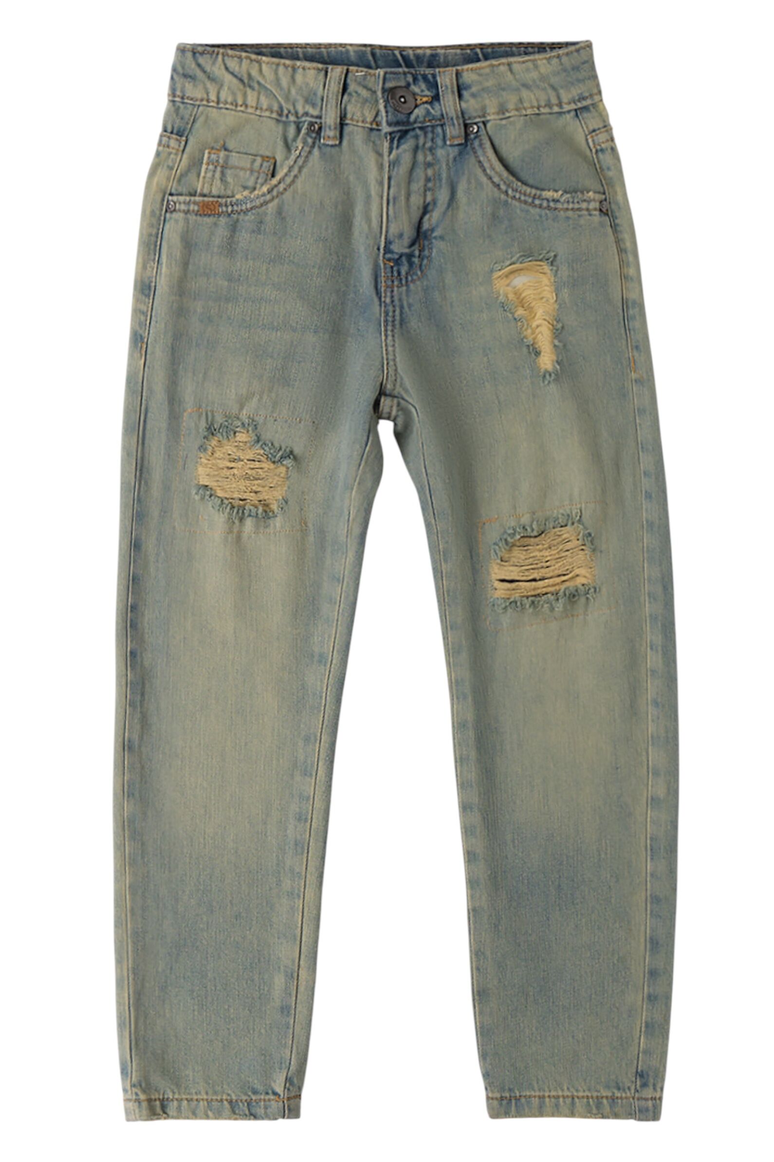 Джинсы мал. АРТ.0.B755.00,беж-гол,хл