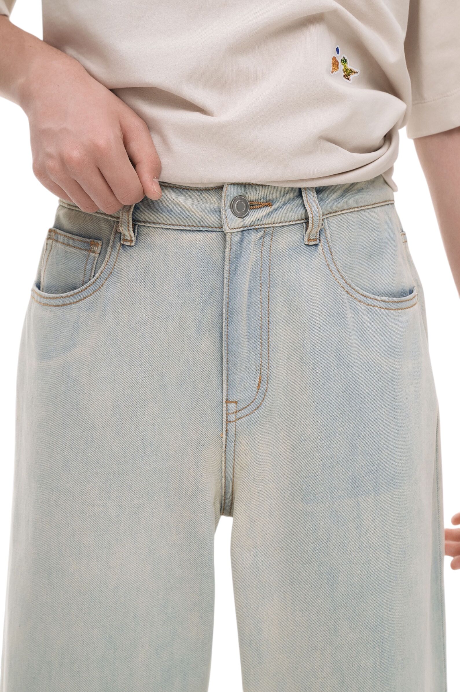 Джинсы АРТ.AA237335,гол,хл-пэ