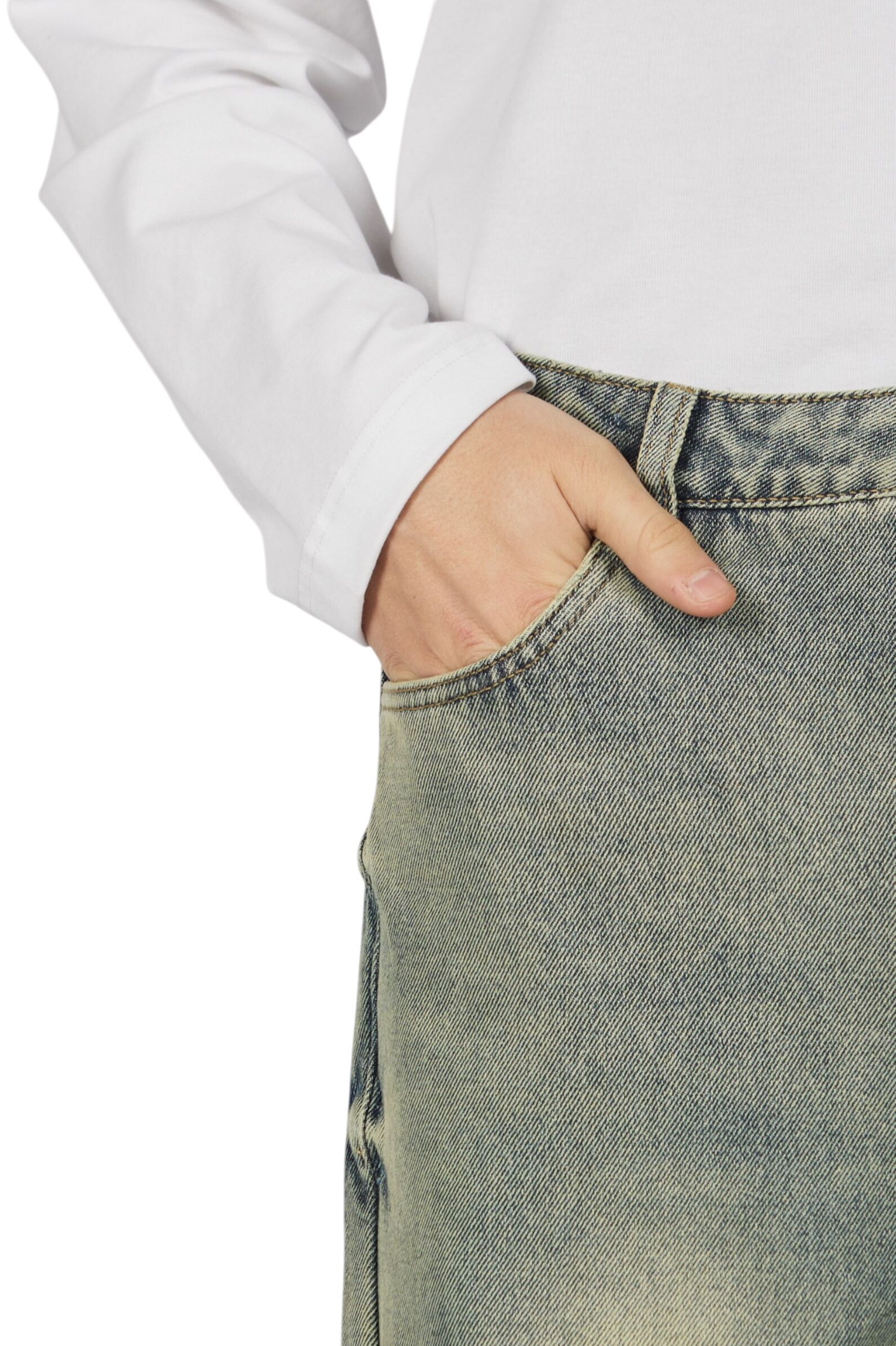 Джинсы АРТ.B-JN35455,син,хл