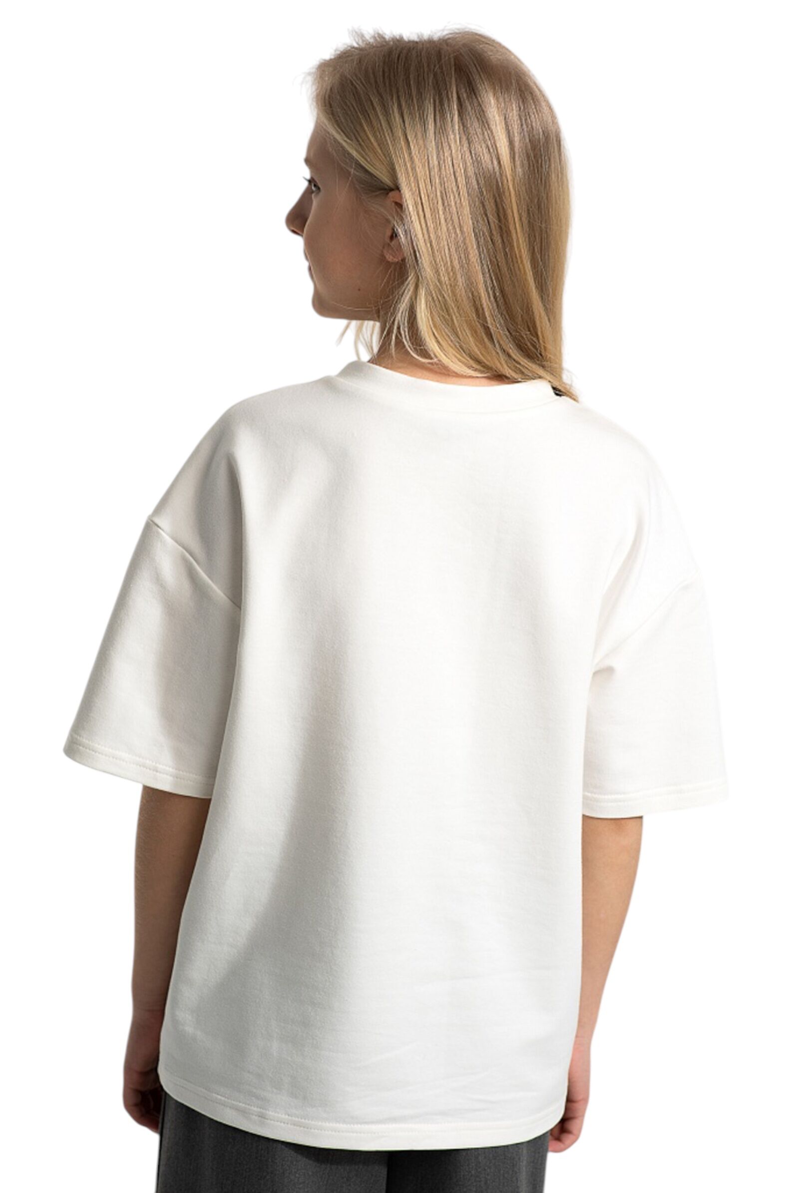 Футболка дев. АРТ.1509,мол,хл-пэ-лайкра