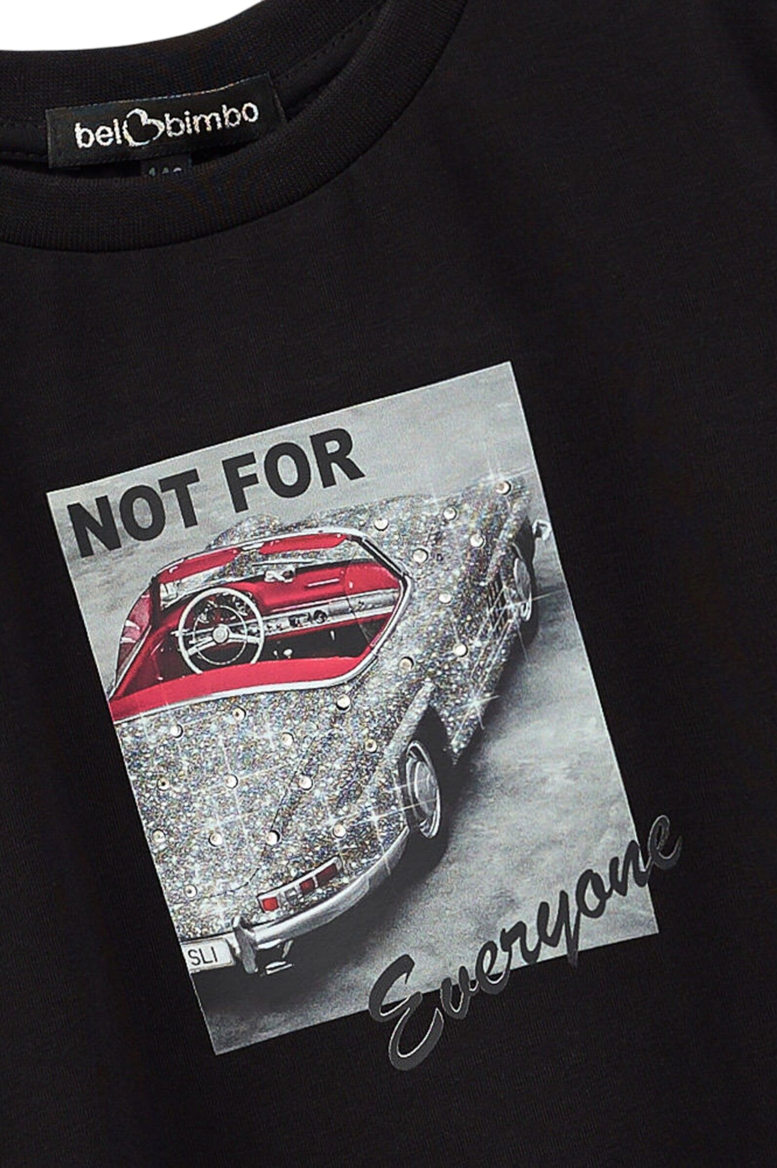 Футболка дев. АРТ.252234,чер,хл-эл