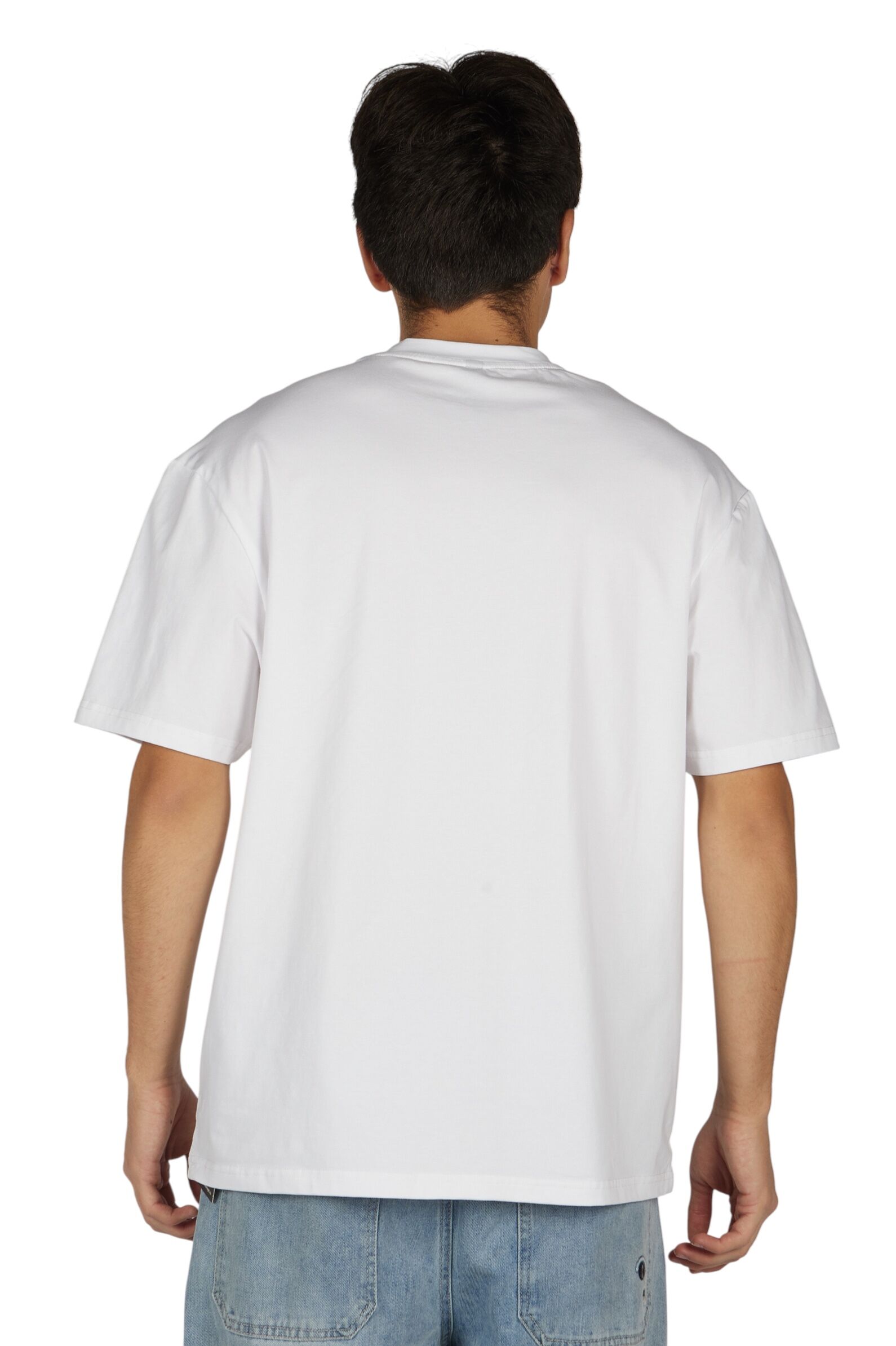 Футболка АРТ.B-TS36020,бел-кор,хл-эл