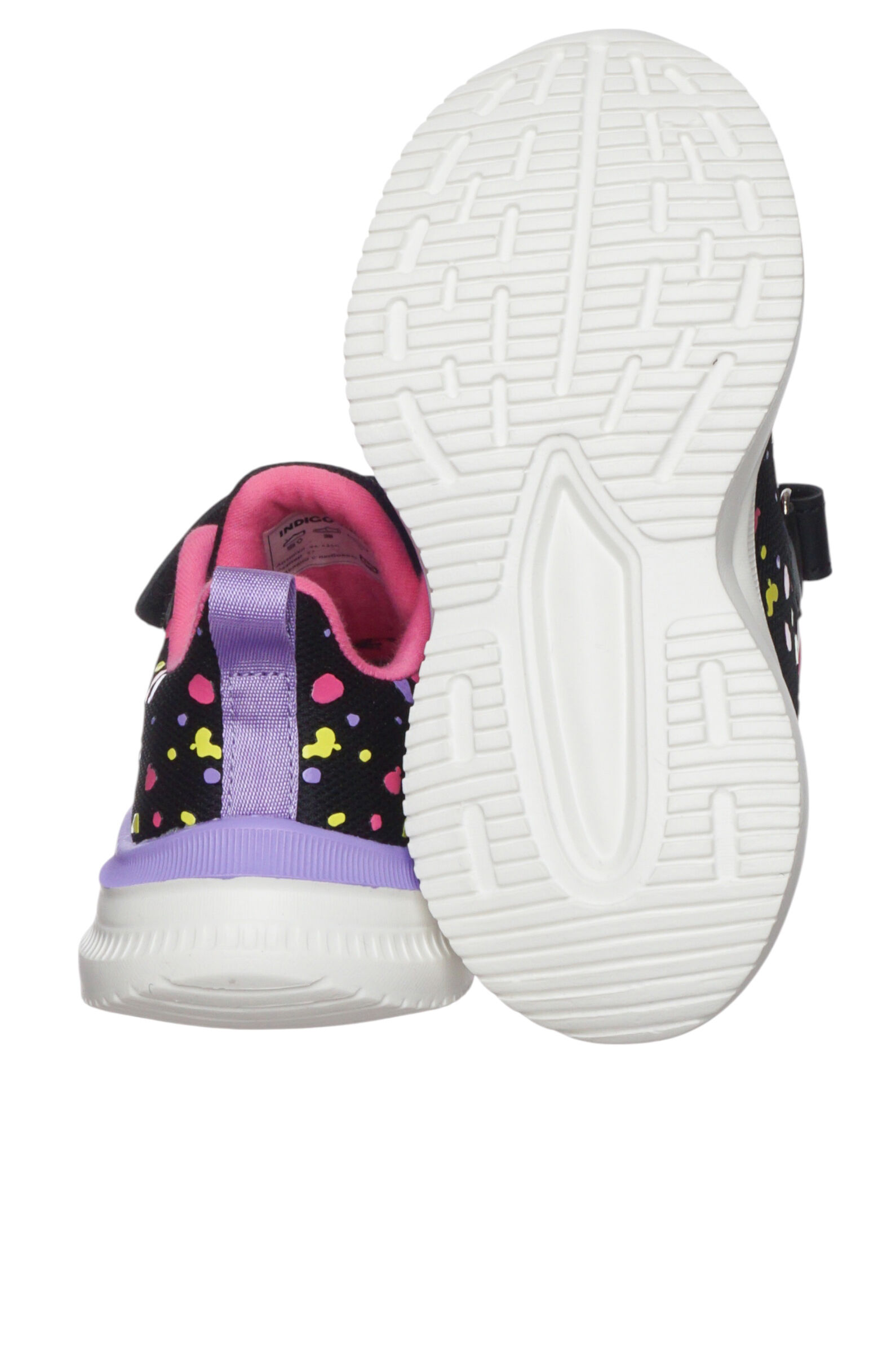 Кроссовки дев. АРТ.94-435C,чер-мул,тек-и.к/тек