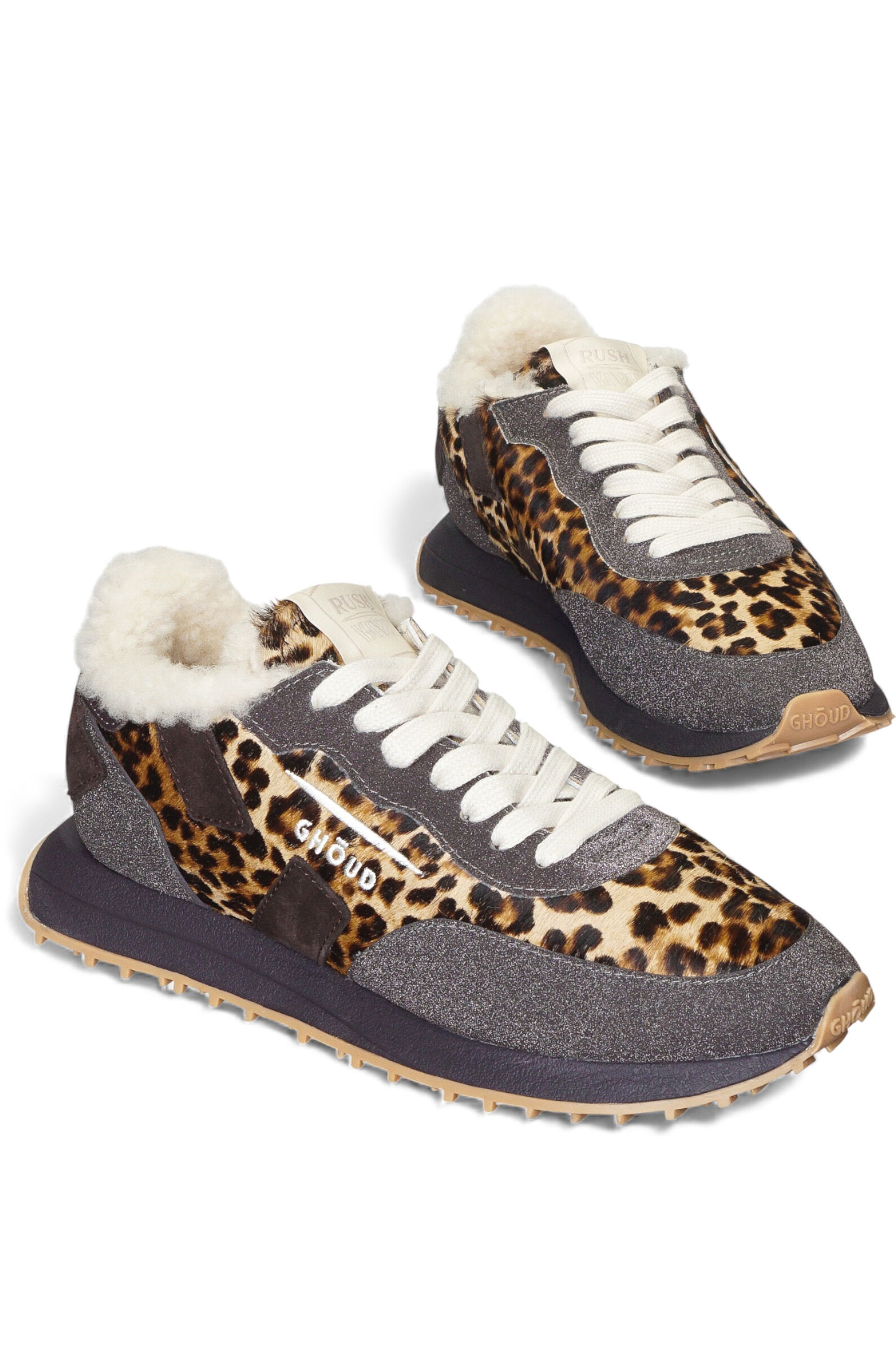 Кроссовки жен. АРТ.SCLW GX01,кор-леоп,н.м-тек/н.м-тек