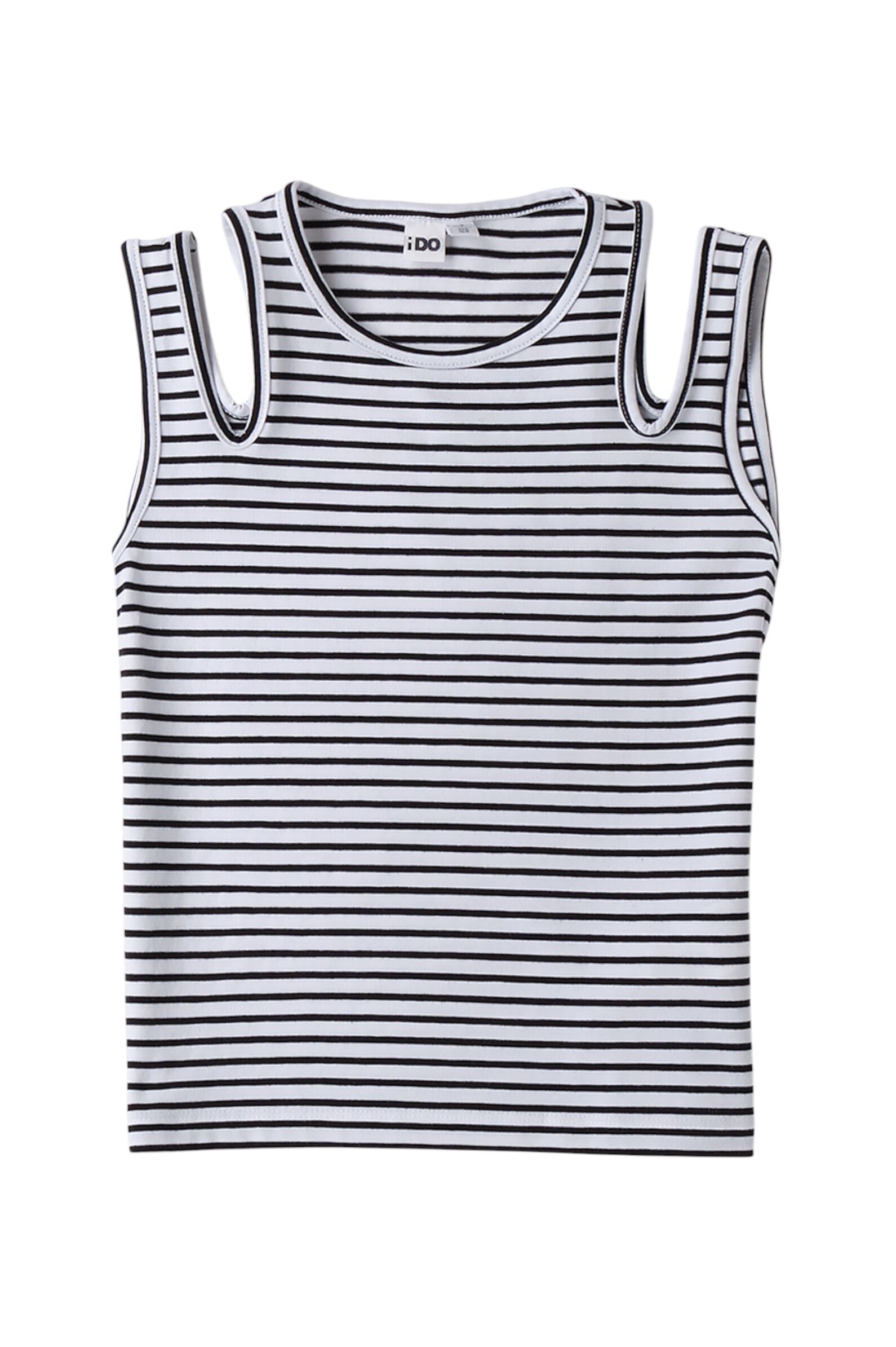 Майка дев. АРТ.4.B843.00,чер-бел,хл-эл