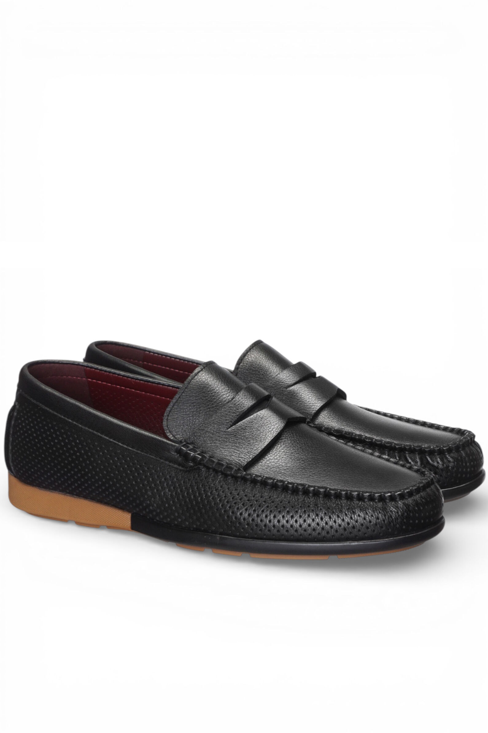 Мокасины муж.АРТ.KD13-580-07A-25,чер,н.к/н.к