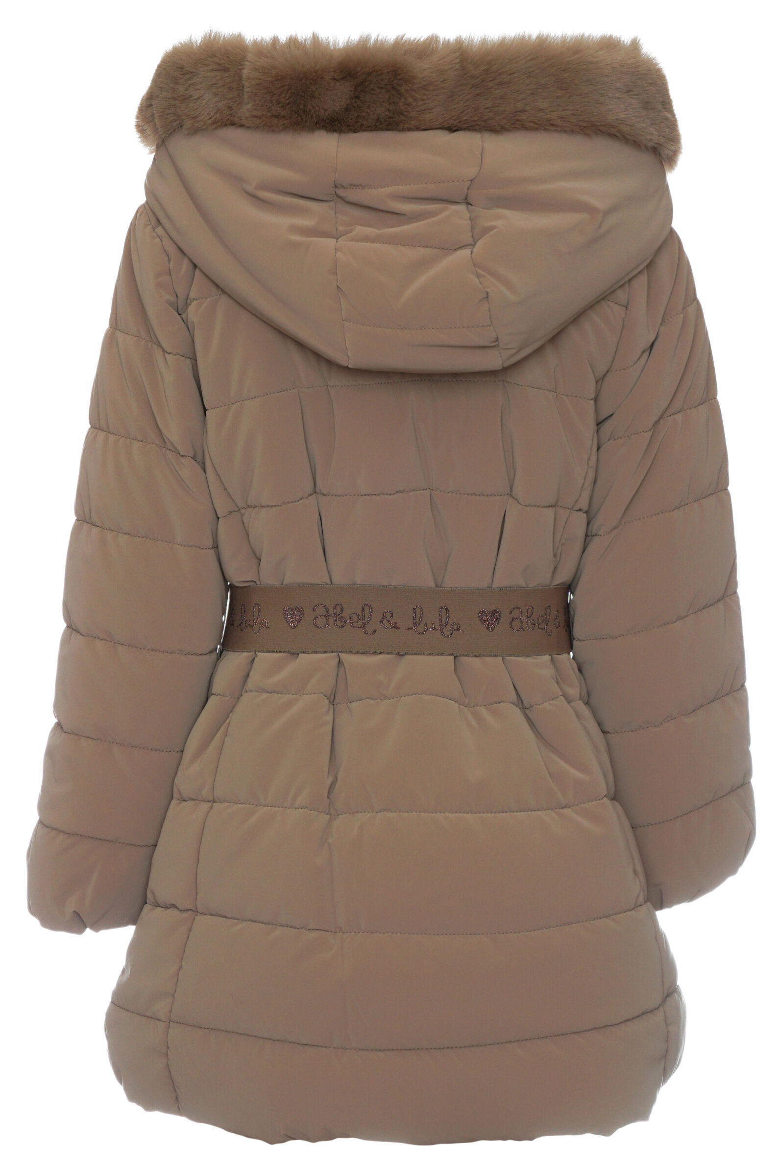 Пальто дев. АРТ.5839,беж,пэ