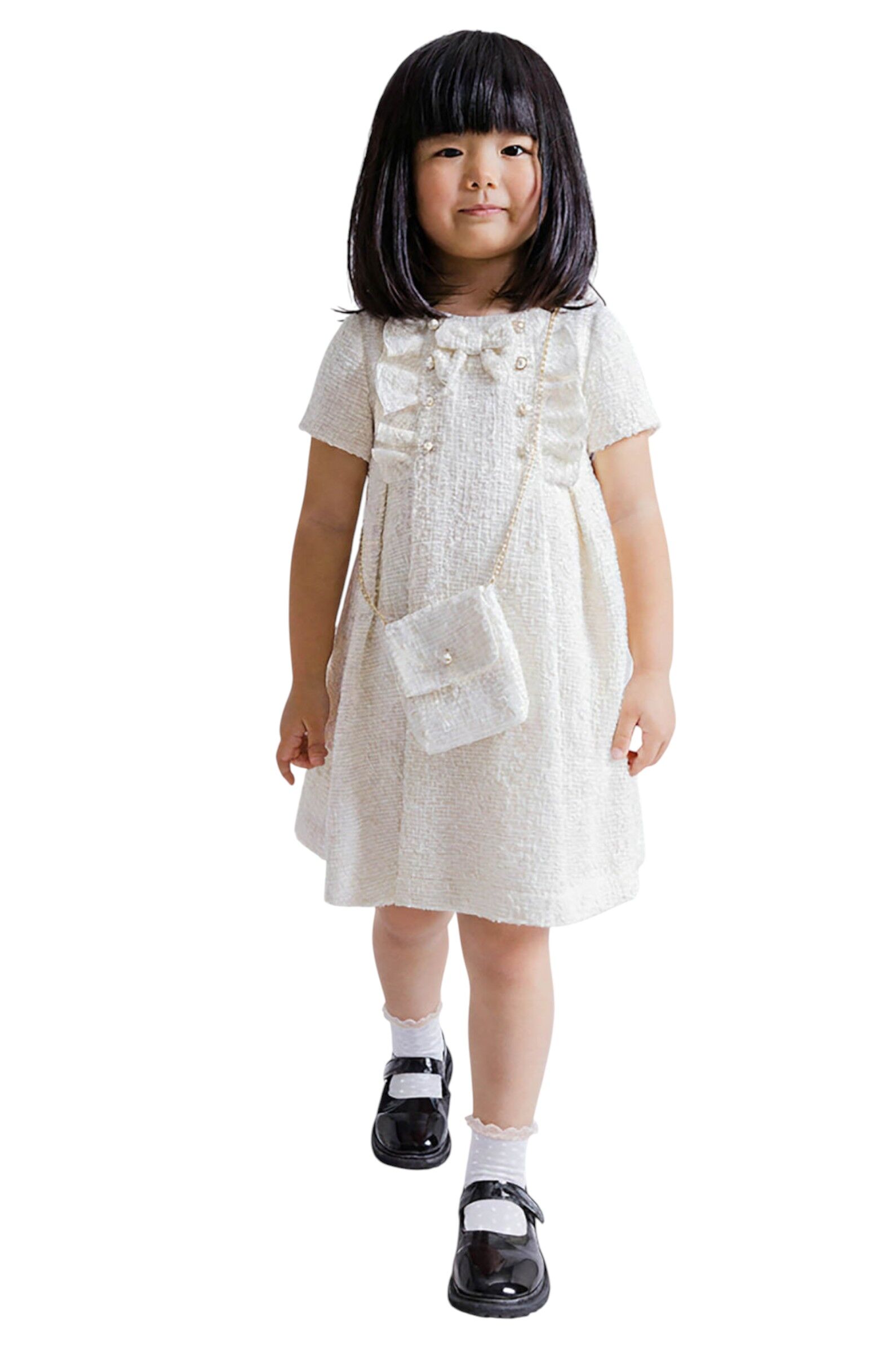 Платье дев. АРТ.2970/1-126-ВПБХ,мол,хл-акр-пэ-вис/пэ-вис