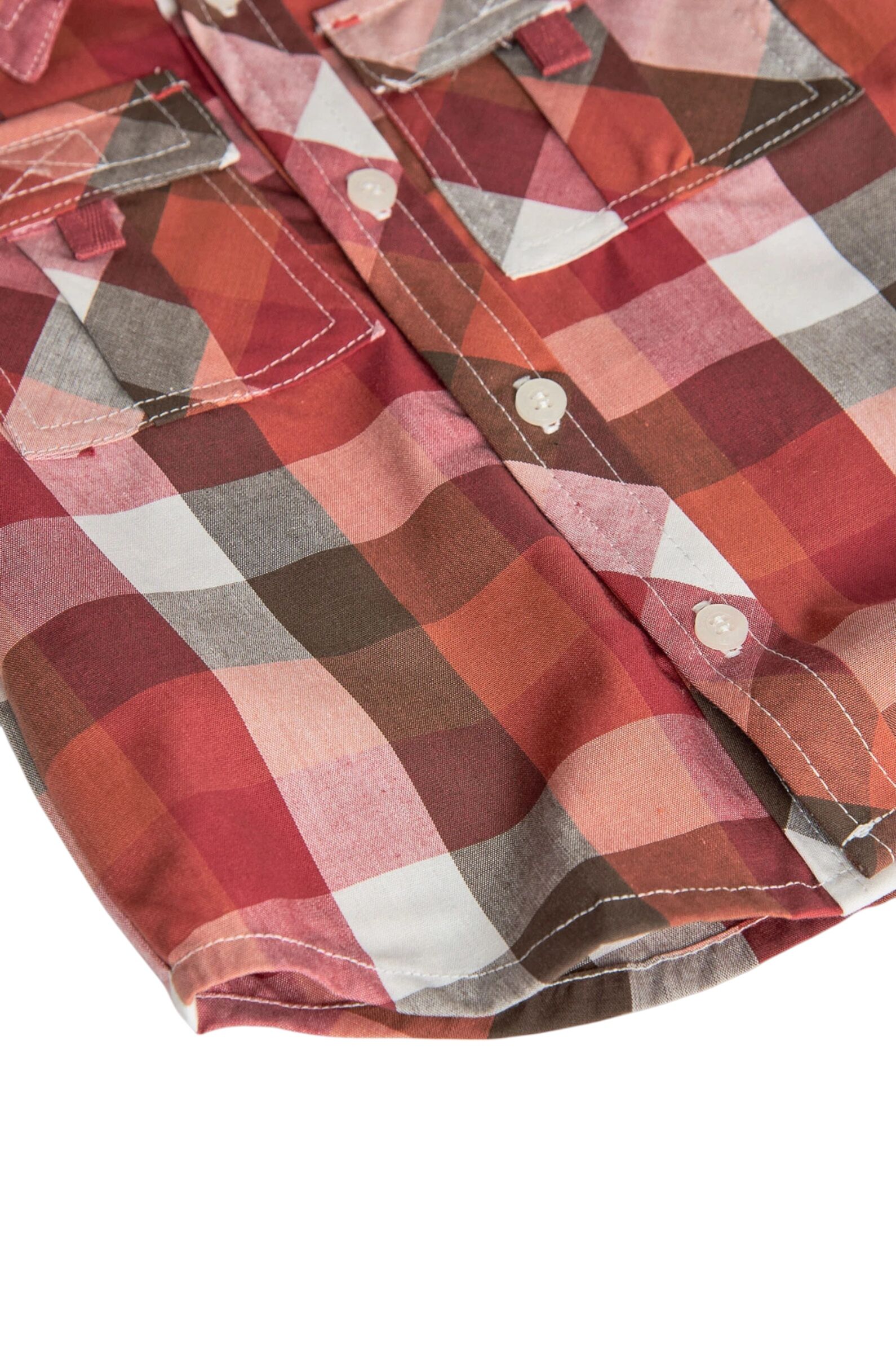 Рубашка мал. АРТ.331052,крас,хл