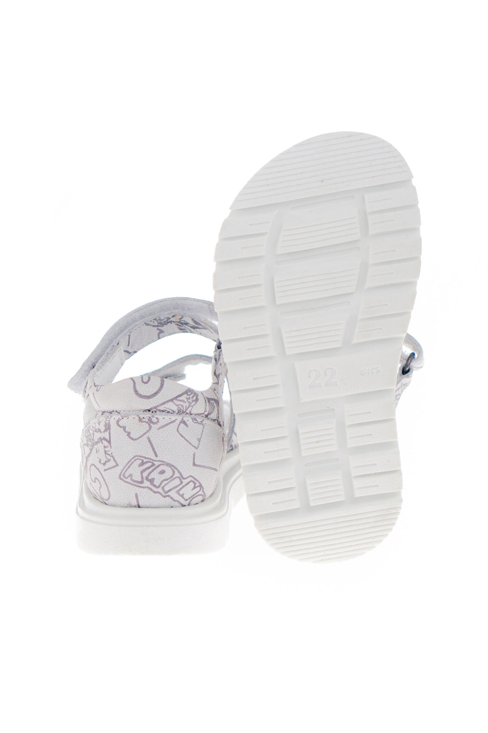 Сандалии дев.АРТ.7-712116-2402,сер,н.к/н.к