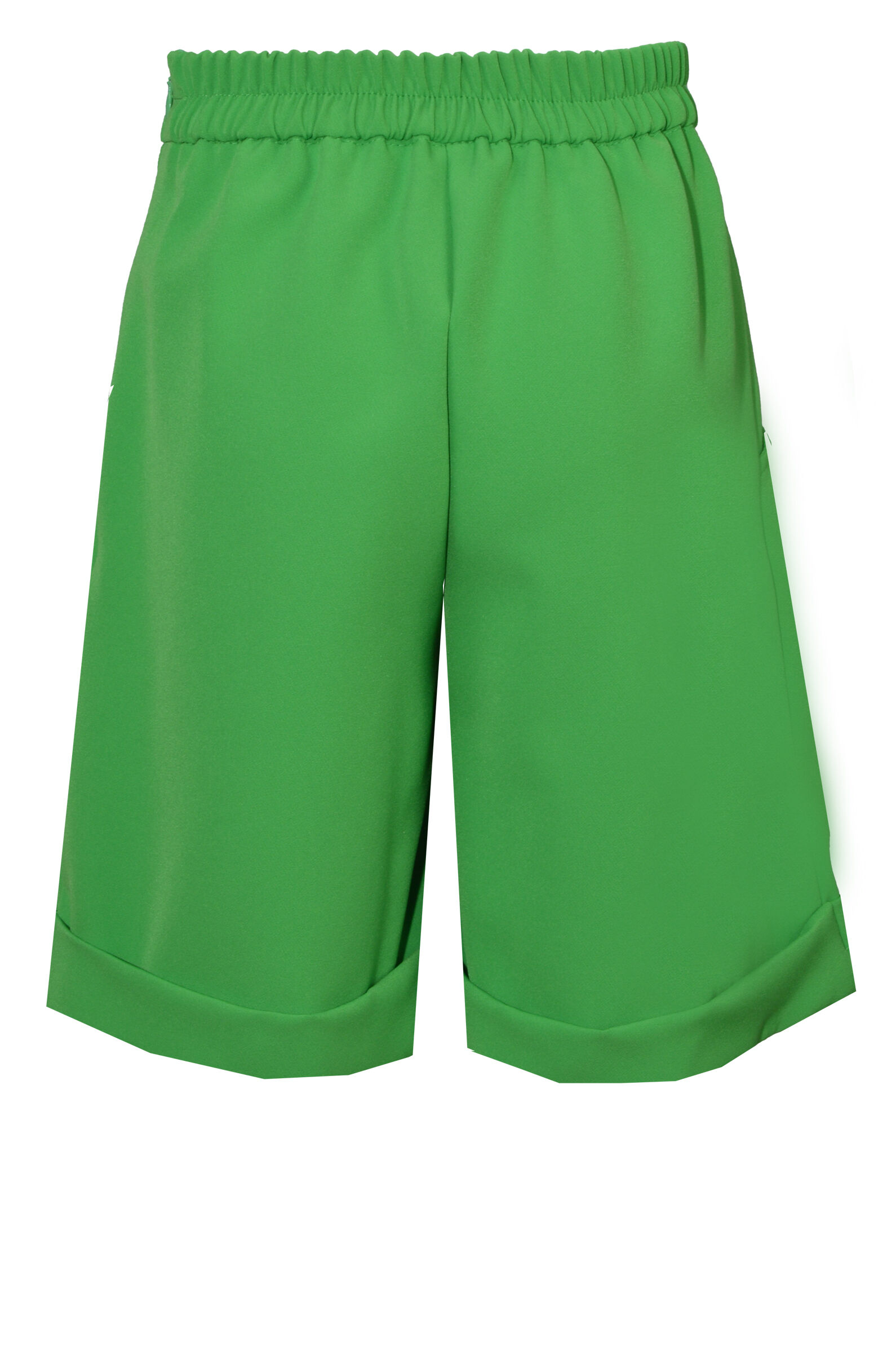 Шорты дев. АРТ.SR801G100,зел,вис-пэ