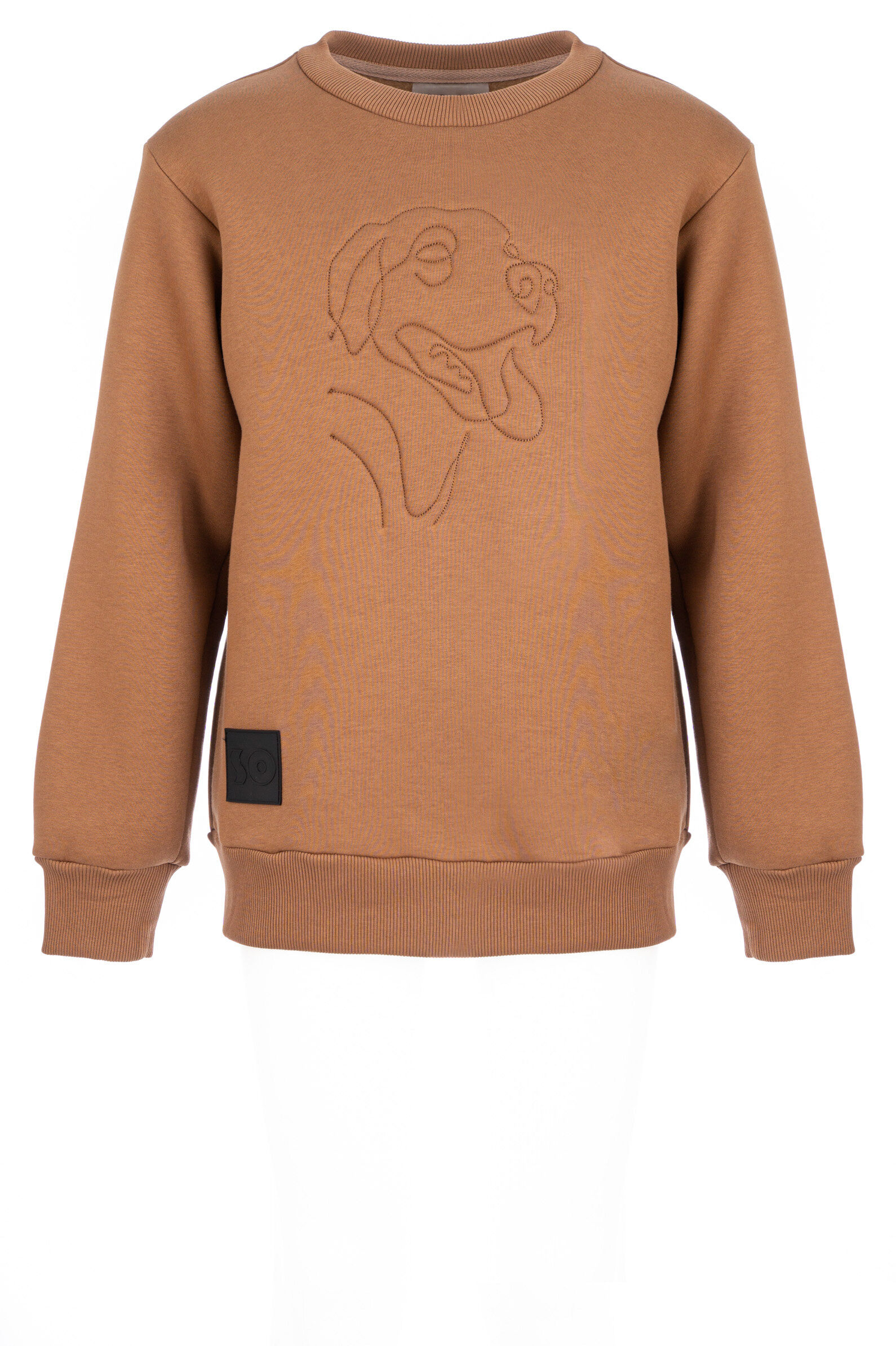 Свитшот дев. АРТ.SR170D301,беж,хл-эл