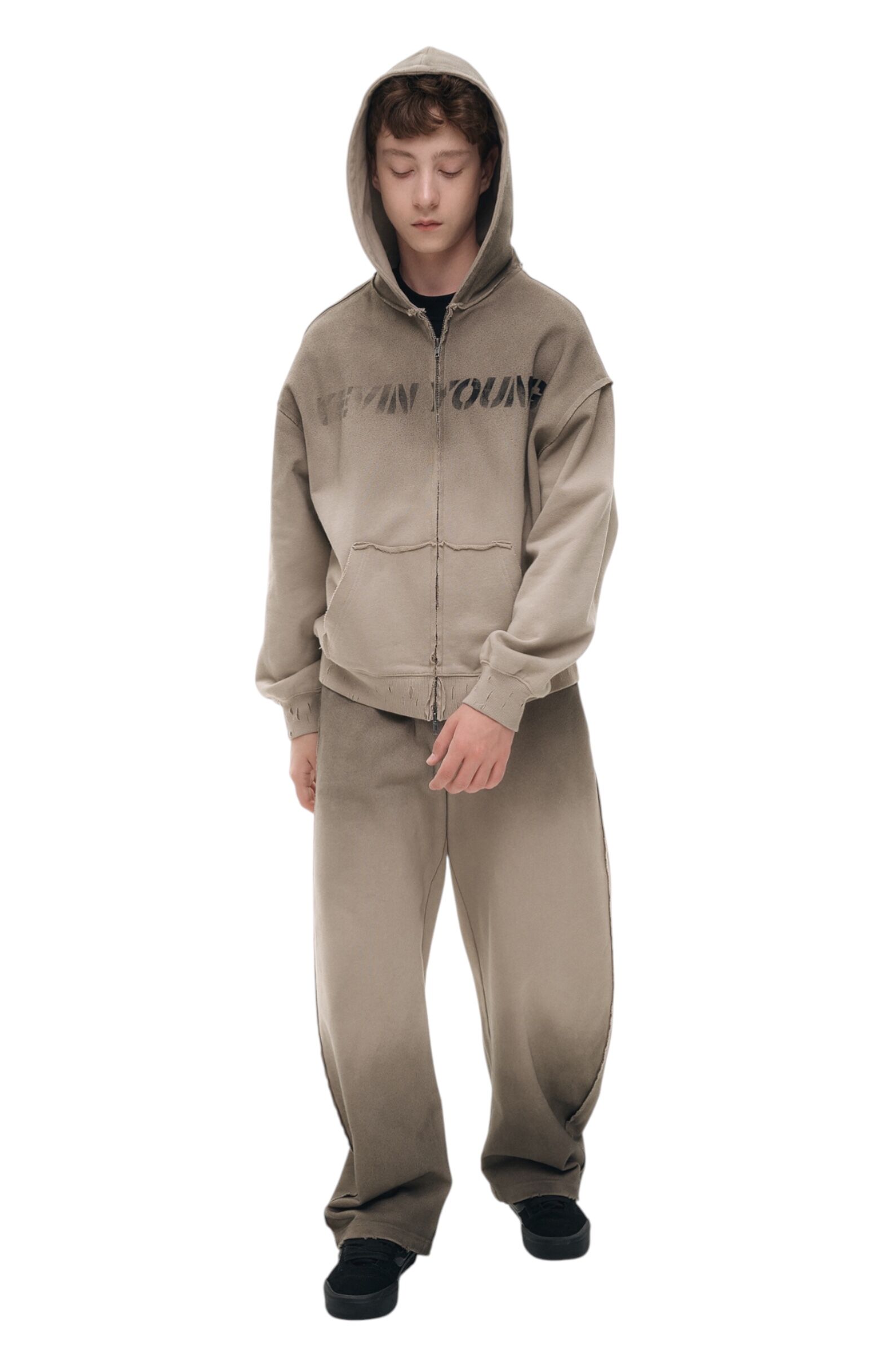 Толстовка дев. АРТ.AA236193,беж,хл