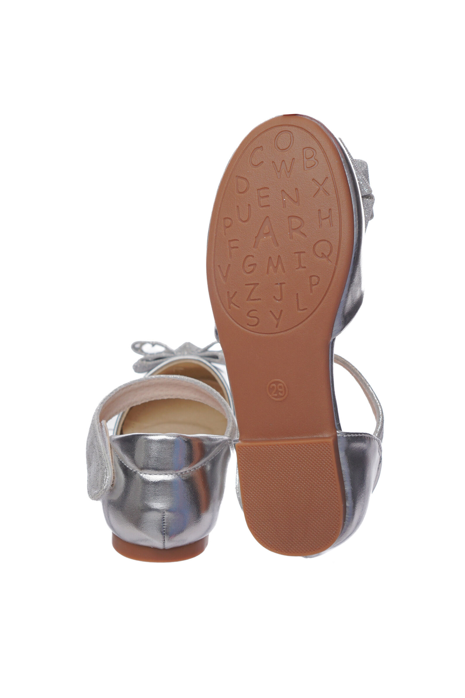 Туфли дев. АРТ.242194040062,сер,и.к/тек