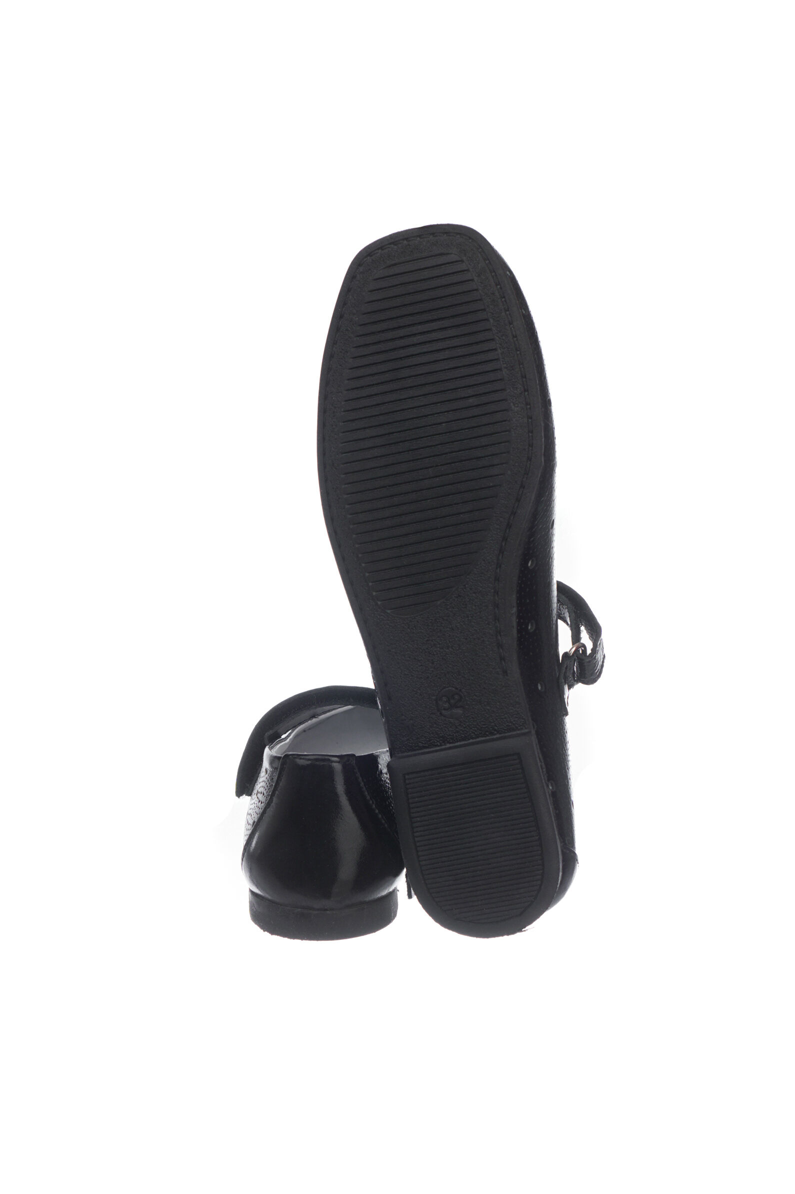 Туфли дев. АРТ.5-512447-2511,чер,н.лак./н.к