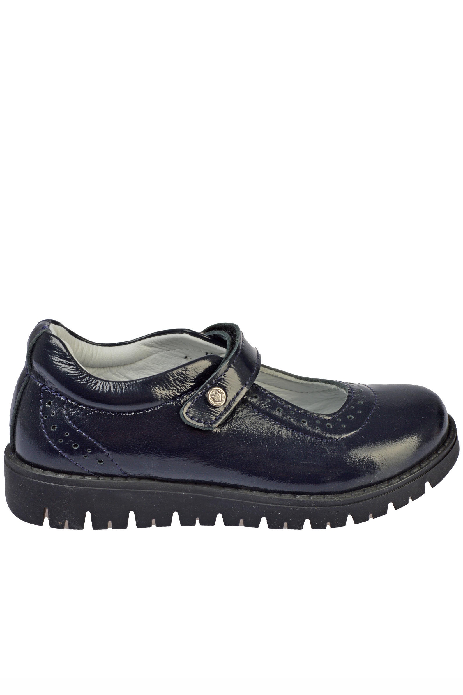 Туфли дев.АРТ.5-612112-2302,син,н.л/н.к